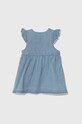 Детское хлопковое платье zippy 3105969501 голубой SS24