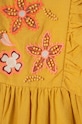 Девочка Детское платье с примесью льна zippy 3105982101 жёлтый
