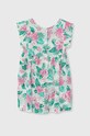 Дівчинка Дитяча сукня United Colors of Benetton 4NPVGV024.P.Seasonal зелений