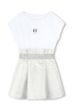Karl Lagerfeld rochie fete Z30071.114.150 alb SS24