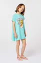голубой Хлопковое детское платье Kenzo Kids Для девочек