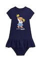 Polo Ralph Lauren sukienka bawełniana niemowlęca nadruk granatowy 310953280001