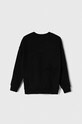 Детски памучен суичър Calvin Klein Jeans IB0IB01945.128.176.PPYH черен SS24