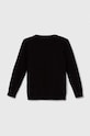 Calvin Klein Jeans sweter bawełniany dziecięcy IB0IB02021.128.176.PPYH czarny SS24