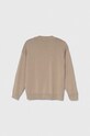 Emporio Armani cardigan copii 3D4M52.4MHUZ maro SS24