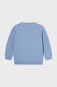 Dětský bavlněný svetr Mayoral 303.3E.Baby.PPYH modrá SS24