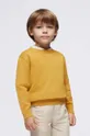 rumena Otroški bombažen pulover Mayoral Fantovski