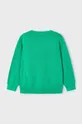 Dječji pamučni pulover Mayoral zelena