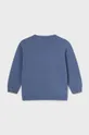 Pamučni pulover za bebe Mayoral plava