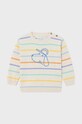 Mayoral sweter bawełniany niemowlęcy 1385.3H.Baby.PPYH beżowy SS24
