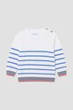 Mayoral sweter bawełniany niemowlęcy pozostałe niebieski 1385.3H.Baby.PPYH