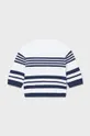 Bombažni pulover za dojenčke Mayoral Newborn mornarsko modra