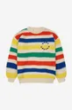 Детский хлопковый свитер Bobo Choses мультиколор