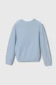 Otroški bombažen pulover Guess modra