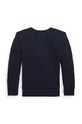Băieți Polo Ralph Lauren pulover de bumbac pentru copii 322702674060 bleumarin