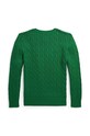 Παιδικό βαμβακερό πουλόβερ Polo Ralph Lauren 323702674065 πράσινο AW24