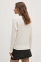 Odzież Tommy Hilfiger sweter bawełniany WW0WW41142 beżowy