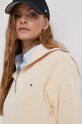Tommy Hilfiger sweter bawełniany beżowy WW0WW42420