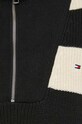 Bombažen pulover Tommy Hilfiger WW0WW42420 črna