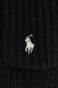 Μάλλινη ζακέτα Polo Ralph Lauren 211910426 μαύρο