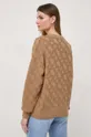BOSS gyapjú pulóver 100% szűz gyapjú