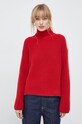 Marc O'Polo pulover de bumbac groase rosu 400605960049