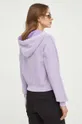 Бавовняний светр Elisabetta Franchi фіолетовий