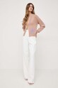 Elisabetta Franchi kardigan MK07S41E2 beżowy SS24