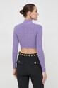 Odzież Elisabetta Franchi sweter MK40B41E2 fioletowy