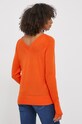 Ρούχα Μάλλινο πουλόβερ Calvin Klein K20K206793 πορτοκαλί