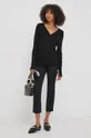 Calvin Klein maglione in lana nero