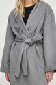 By Malene Birger palton de lana Q71360010 gri