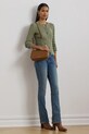 Abbigliamento Lauren Ralph Lauren maglione in cotone 200932225 verde