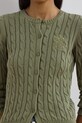 Lauren Ralph Lauren maglione in cotone verde 200932225