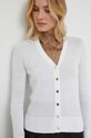 Svetr Lauren Ralph Lauren V výstřih bílá 200831710