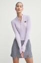 Tommy Jeans kardigan fioletowy DW0DW17243