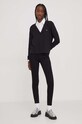 Tommy Jeans sweter DW0DW17251 czarny SS24