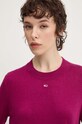 Свитер Tommy Jeans фиолетовой DW0DW17254
