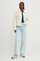Svetr Tommy Jeans DW0DW17254 tyrkysová AW24
