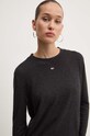 Tommy Jeans pulover negru DW0DW17254
