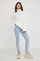 Tommy Jeans pulover DW0DW17494 bej SS24