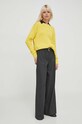 Polo Ralph Lauren sweter bawełniany 211898583 żółty SS25