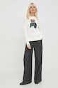Polo Ralph Lauren sweter bawełniany 211924417 beżowy SS24
