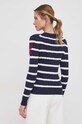Ρούχα Βαμβακερό πουλόβερ Polo Ralph Lauren 211924429 σκούρο μπλε
