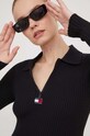 Tommy Jeans pulover negru DW0DW17244