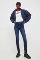 Tommy Jeans sweter beżowy