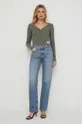 Calvin Klein Jeans longsleeve zielony