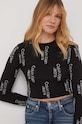 Sveter Calvin Klein Jeans čierna J20J222622