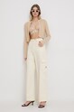 Топ Calvin Klein Jeans J20J222625 бежевий SS24
