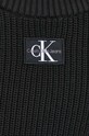 Calvin Klein Jeans sweter bawełniany J20J222628 czarny